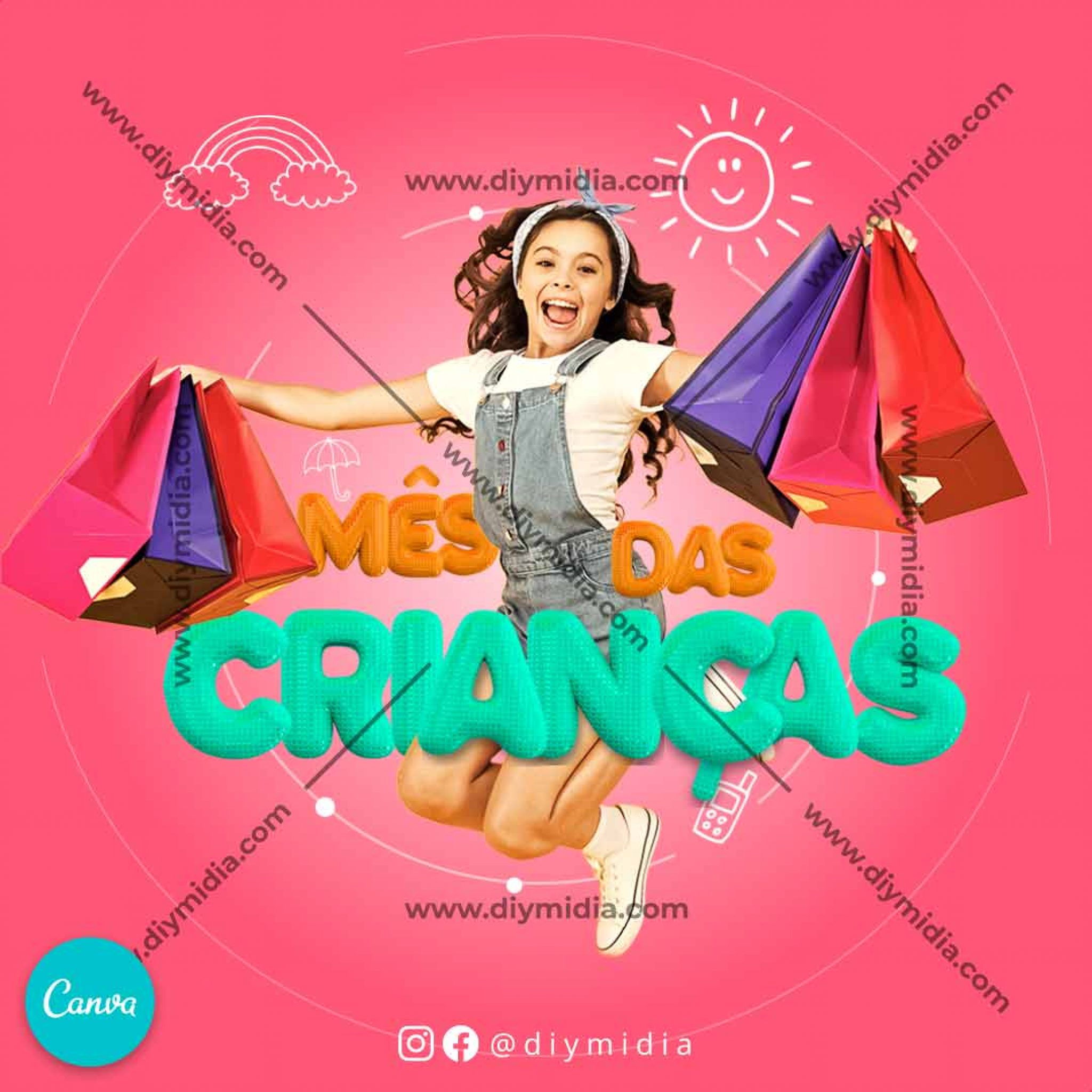 M S Das Crian As Banner Edit Vel Canva Premium